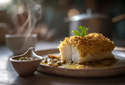 Щука по-старинному с необычным соусом тартар: шеф-повар  приготовил рецепт из книги 1908 года