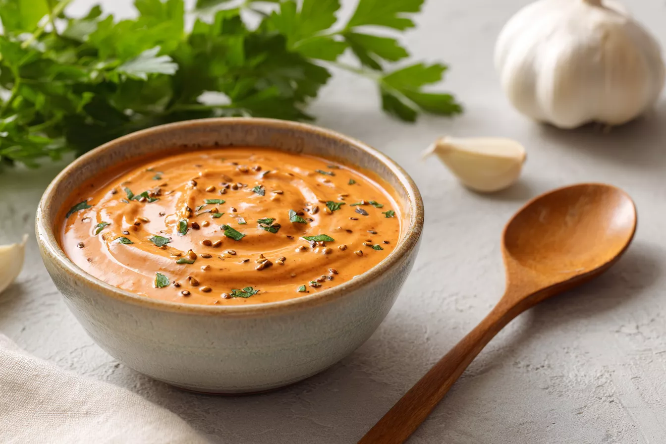 Нежный и ароматный соус за 5 минут без майонеза— идеально к мясу, картошке и шашлыку