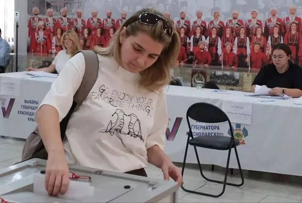 Явка избирателей за два дня голосования в Краснодарском крае составила 53,8%