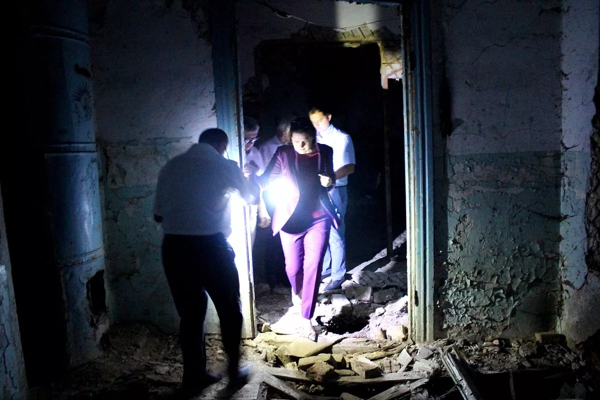 Сегодня дом находится в удручающем состоянии.