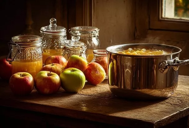 Сварила «Неженку» из яблок и сгущёнки — вкуснее магазинного пюре и дешевле десертов