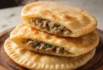 Ленивые чебуреки без замеса теста: вкус тот же, а усилий меньше