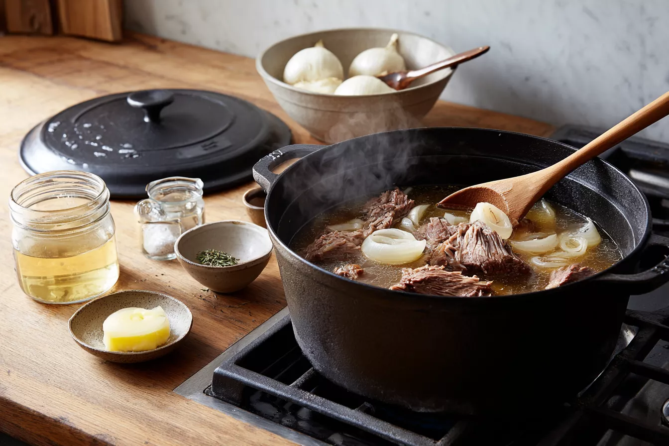 Тёплый ужин на всю неделю: мягкое мясо, что распадается на волокна и ждёт в банке