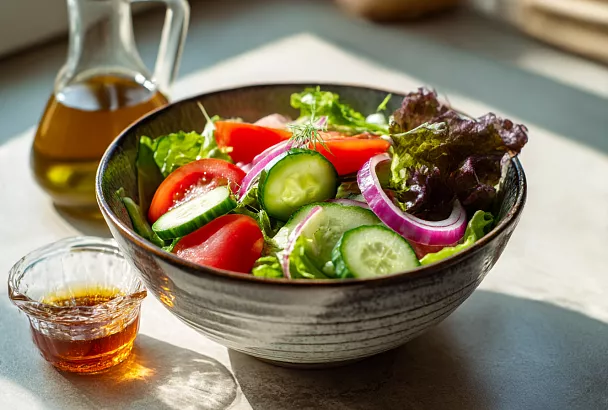 Какой уксус лучше для овощных салатов: яблочный, винный или гранатовый