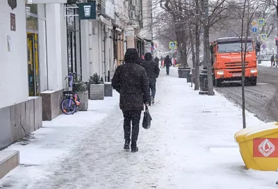 На Кубань надвигается мощный снежный шторм