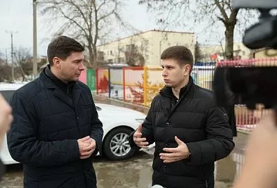 Александр Руденко проинспектировал социальные объекты Динского района