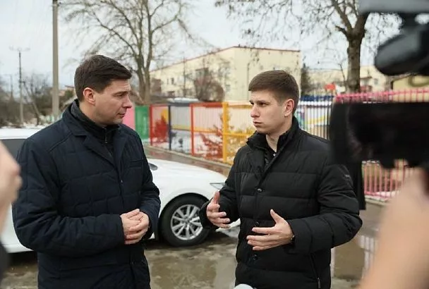 Александр Руденко проинспектировал социальные объекты Динского района