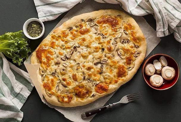 Вкуснейшая пицца весом 1 кг за 150 рублей - готовим как в ресторане, но намного дешевле