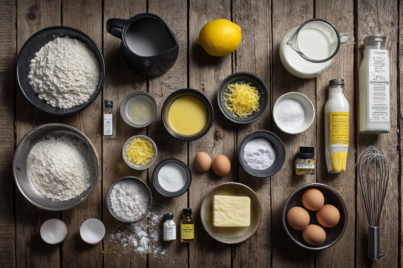 Лимонный пирог с сюрпризом внутри: разрезаете — и там нежный пудинг