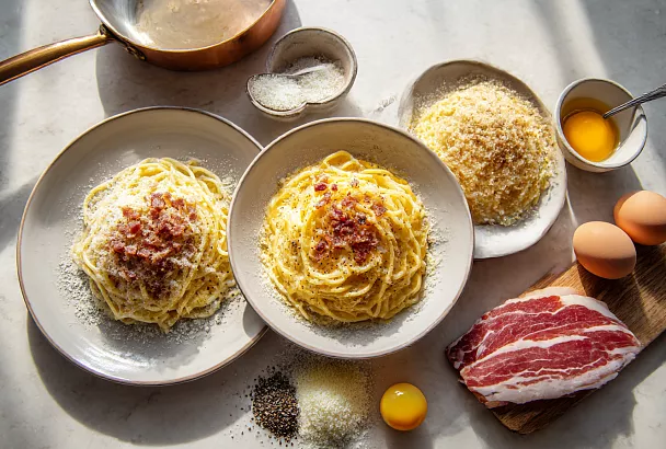 Карбонара «на сливках» и классическая: в чём разница и как сделать без провала