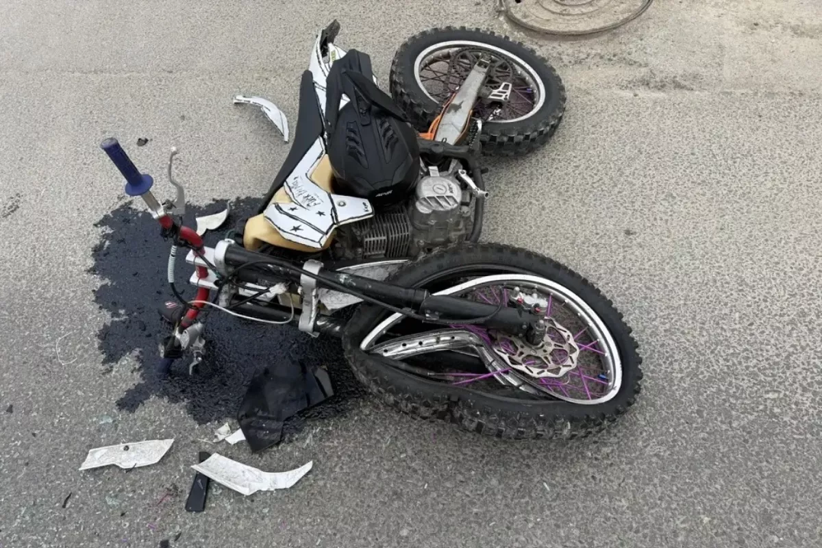 «Байк‑шоу» с печальным продолжением: подросток, ранее уже оштрафованный за езду без прав, попал в ДТП