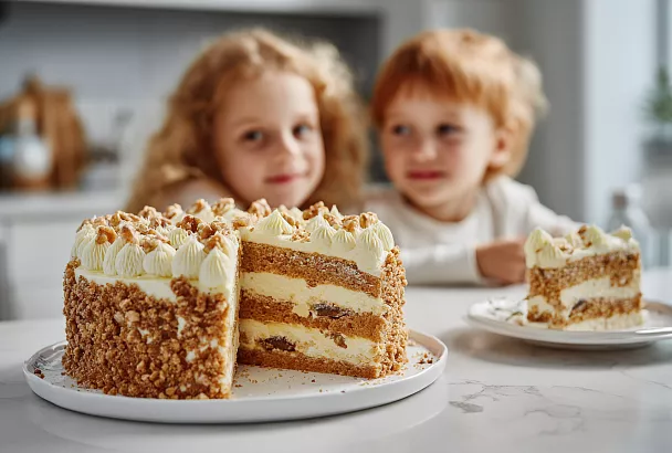 Торт Герцогиня из СССР: простой и очень вкусный с черносливом и грецкими орехами