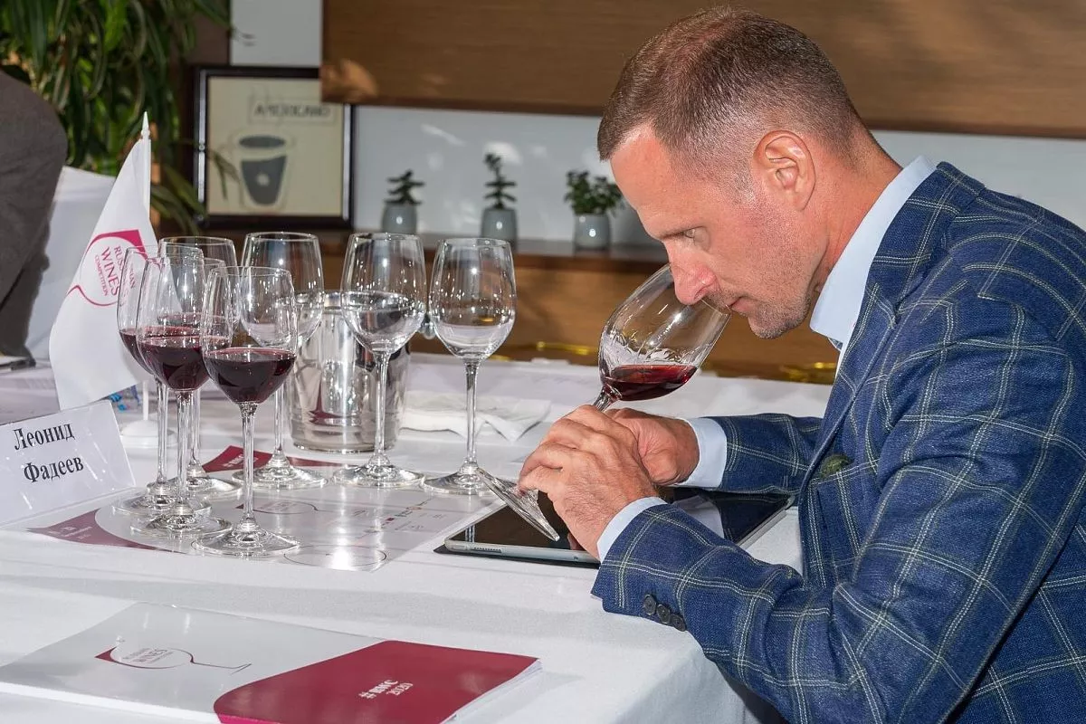 Леонид Фадеев, винный конкурс Russian Wines Competition