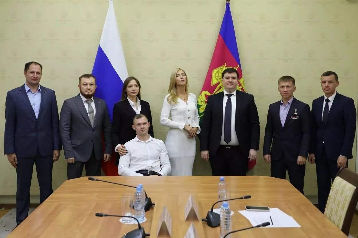 Александр Топалов встретился с финалистами краевого кадрового проекта «Герои Кубани»