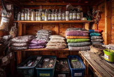 Что делать с остатками удобрений и биопрепаратов: садовод спасает дачные запасы от зимы