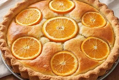 Карамельная корочка и цитрусовая кислинка – шарлотка с апельсинами вместо яблок