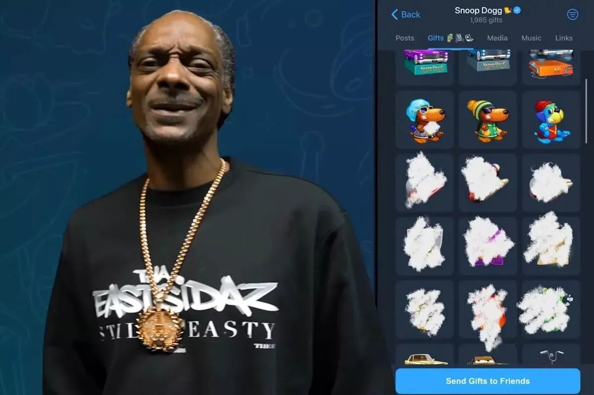 Подарок от Снуп Догга может втянуть Telegram в крупный скандал