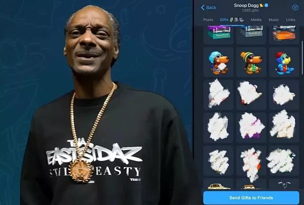 Подарок от Снуп Догга может втянуть Telegram в крупный скандал