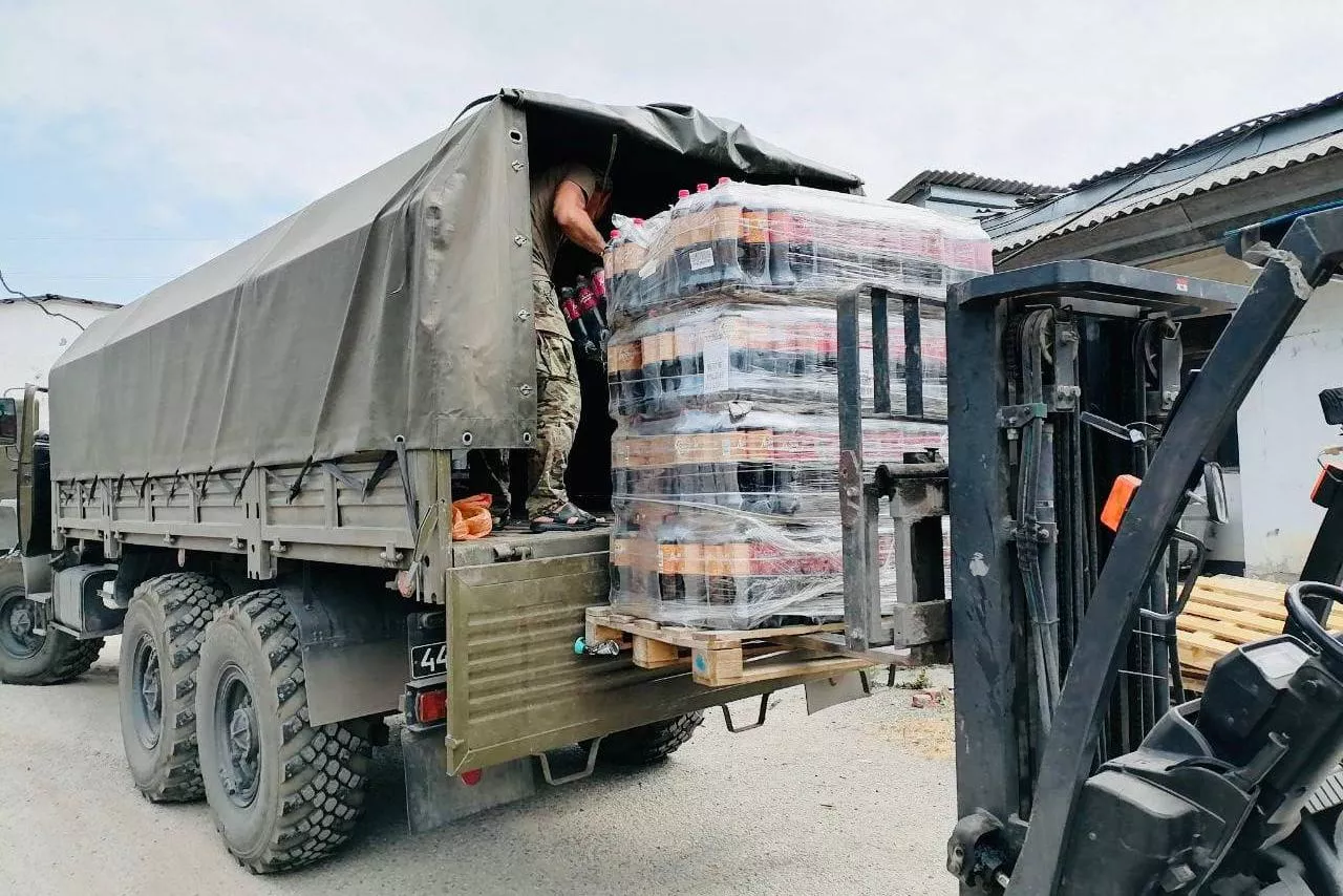 Кубанское казачье войско за  месяц передало более 250 тонн гуманитарной помощи в зону СВО