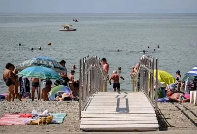 Какая температура Черного моря на курортах Краснодарского края