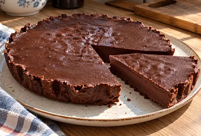 Торт из двух ингредиентов без выпечки: бананы и шоколад — а вкус как у дорогого десерта