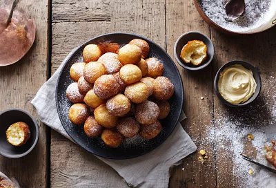 Пышные баурсаки на кефире без дрожжей