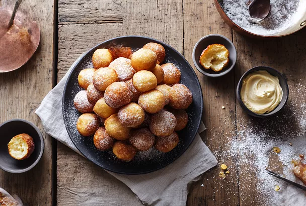 Пышные баурсаки на кефире без дрожжей