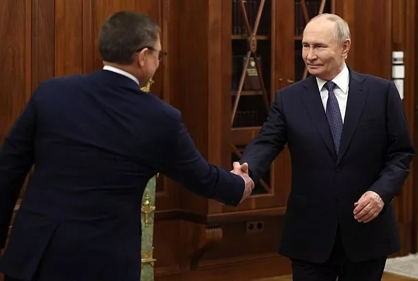 Владимир Путин встретился с секретарем генсовета «Единой России» Владимиром Якушевым