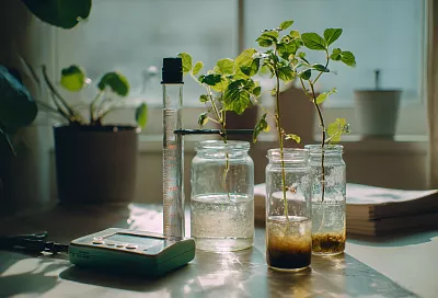 Влияет ли тип воды на укоренение черенков: эксперимент 4 недели