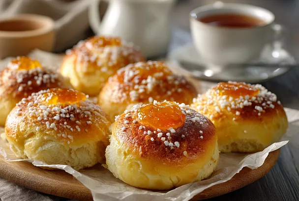 Творожные булочки за 5 минут без дрожжей – мягче пуха, слаще поцелуя! В духовку на 20 минут – и завтрак как в сказке