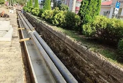 Капитальный ремонт участка теплосетей завершили в Крымске