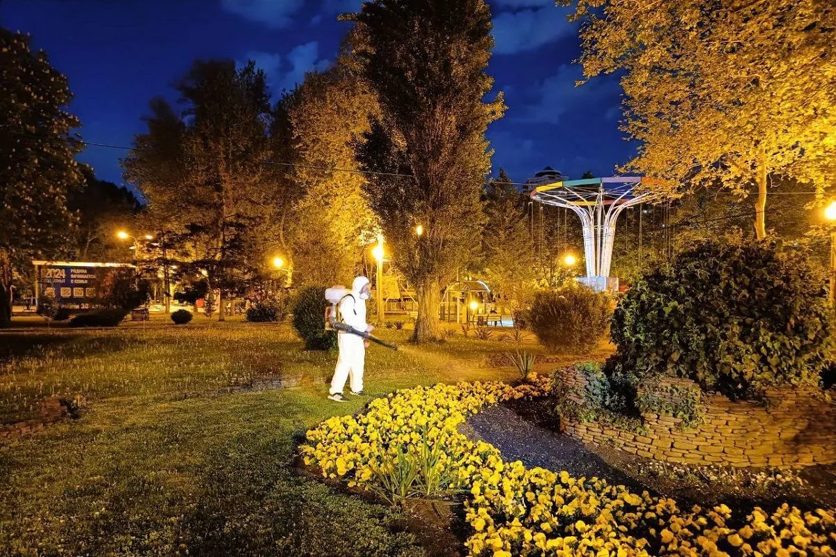 Парки Краснодара обработают от клещей и комаров ночью 7 и 8 июля