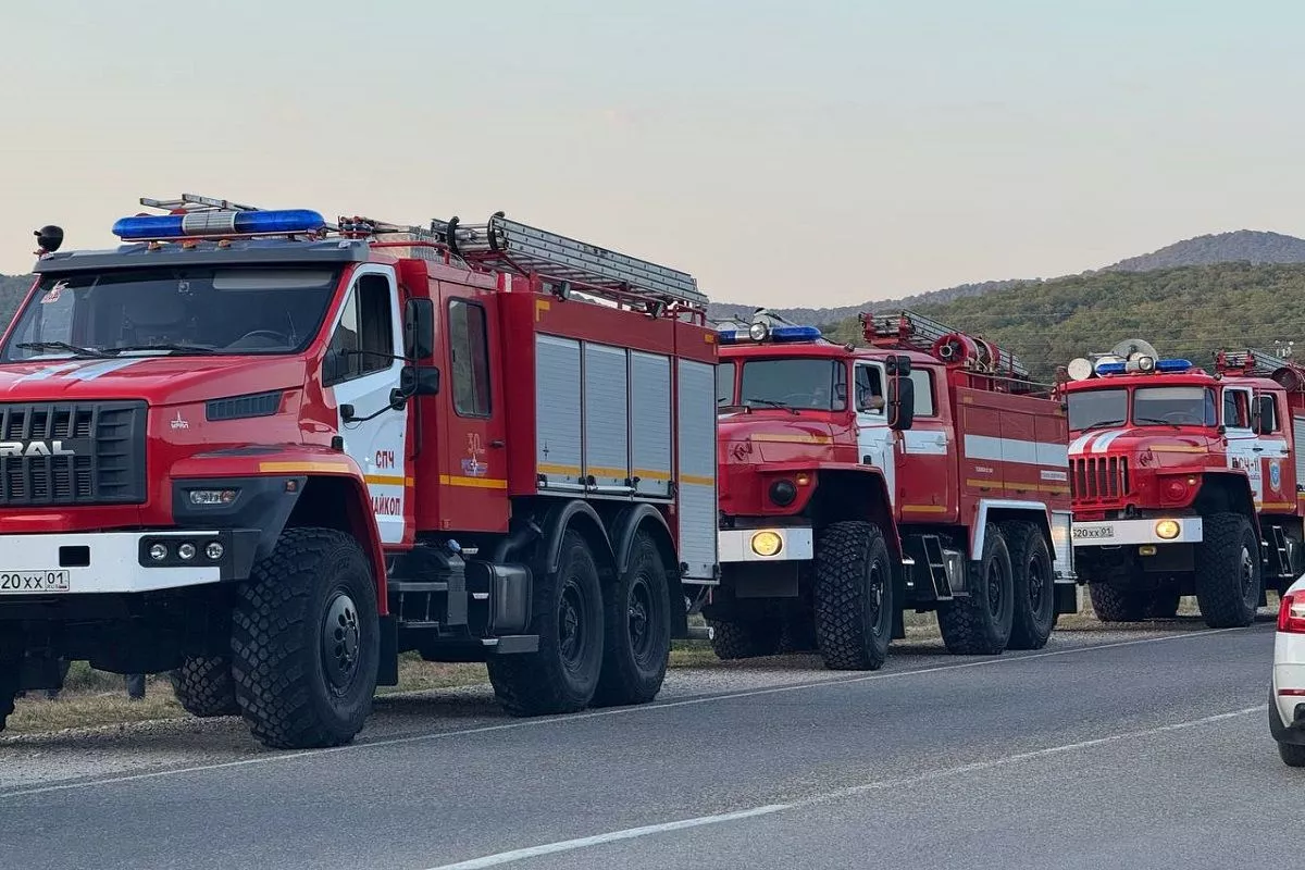 Один из очагов возгорания ликвидировали в Геленджикском лесничестве
