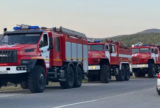 Один из очагов возгорания ликвидировали в Геленджикском лесничестве