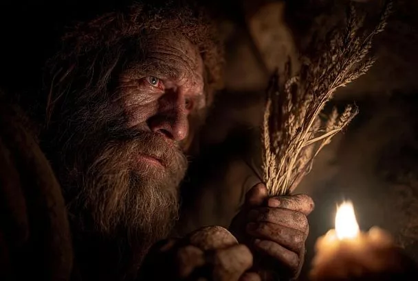 Гарнир к мамонту: ученые установили, что неандертальцы варили кашу из ячменя в пещерах