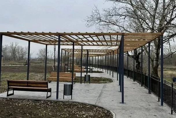 Набережную обновили в Абинске  