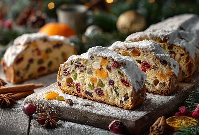 Настоящий дрезденский штоллен без яиц – сочный, ароматный и намного вкуснее магазинного