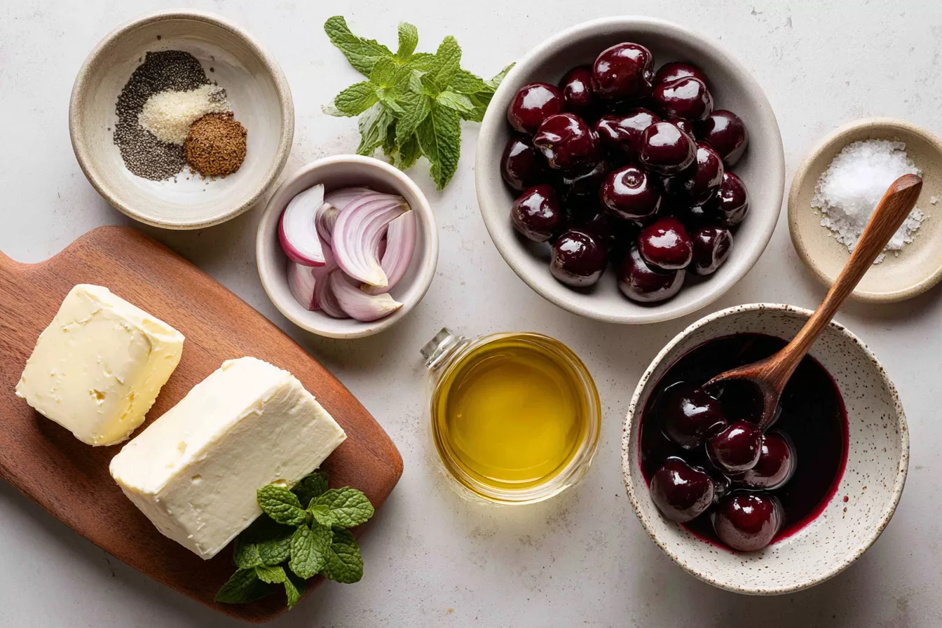 Жареный адыгейский сыр с черешней: летняя закуска с характером