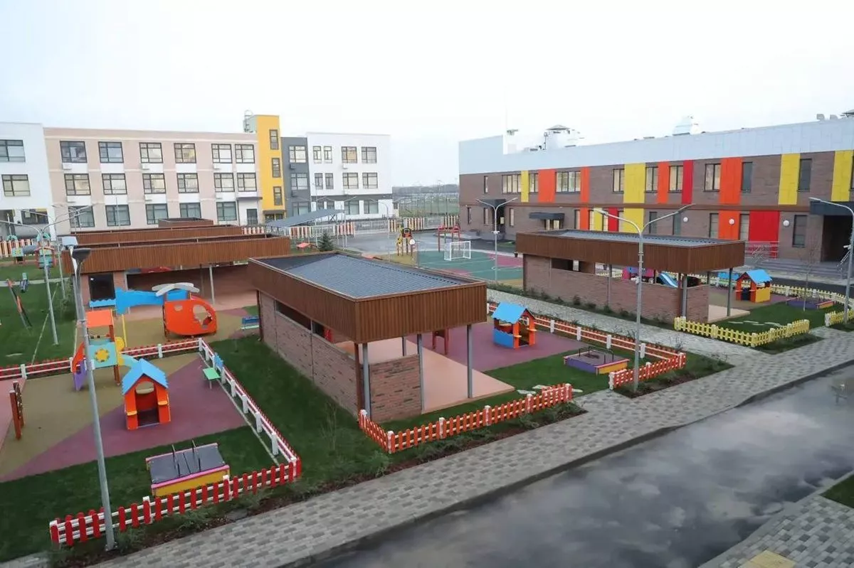 Достроен самый большой детский сад Краснодара: он рассчитан на 380 воспитанников