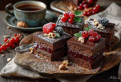 Шоколадное пирожное «Ночка» из детства: дешево и невероятно вкусно