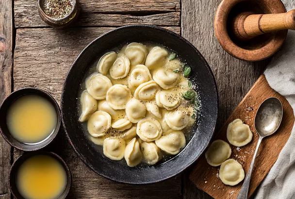 Как сварить пельмени, чтобы они не слипались