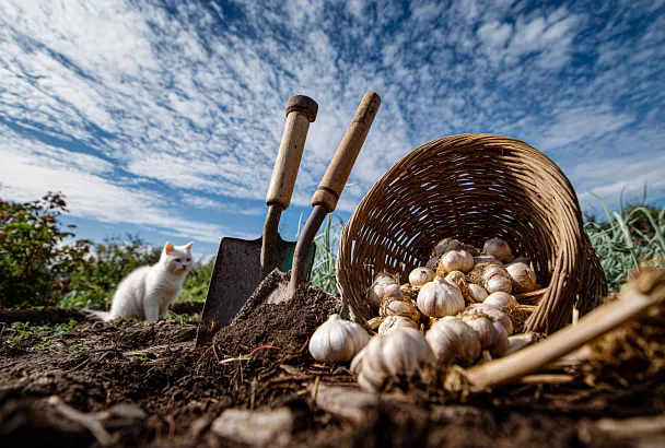 Старый советский способ посадки чеснока: урожайность в 10 раз выше