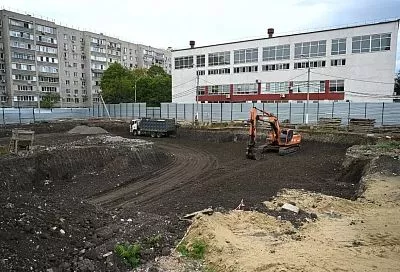 В Краснодаре начали строительство корпуса школы №93