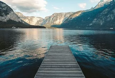 Селевой поток обрушился на территорию озера Рица