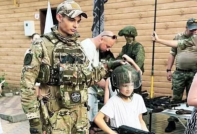 Волонтеры приняли участие в патриотическом фестивале, который прошел в Кореновском районе