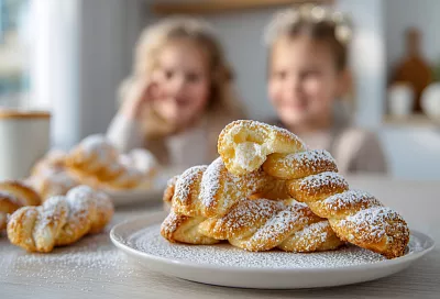 Мягкий хворост на кефире по рецепту 80-х: нежный, воздушный и очень вкусный — как в детстве