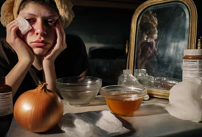 Луковый сок в нос, йодная сетка и синяя лампа: почему эти методы не работают