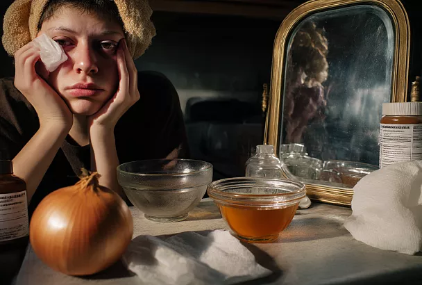 Луковый сок в нос, йодная сетка и синяя лампа: почему эти методы не работают