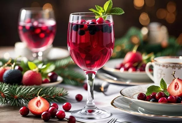 Делаем клюквенный морс так - и гости в восторге от нашего рецепта с лимоном