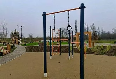 Зеленую зону в Абинском районе благоустроили по нацпроекту